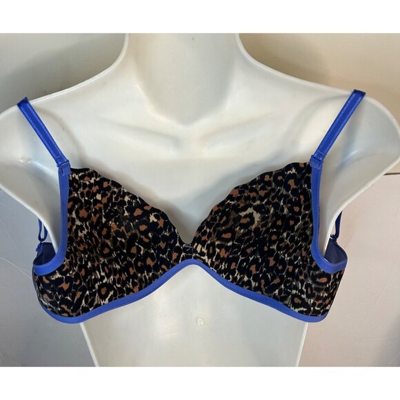 Womens B. Temptd Blue T-Shirt Bra 32D - Picture 8 of 8